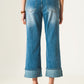 Rolled Hem Jeans