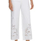 White Eyelet Jean