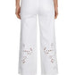 White Eyelet Jean